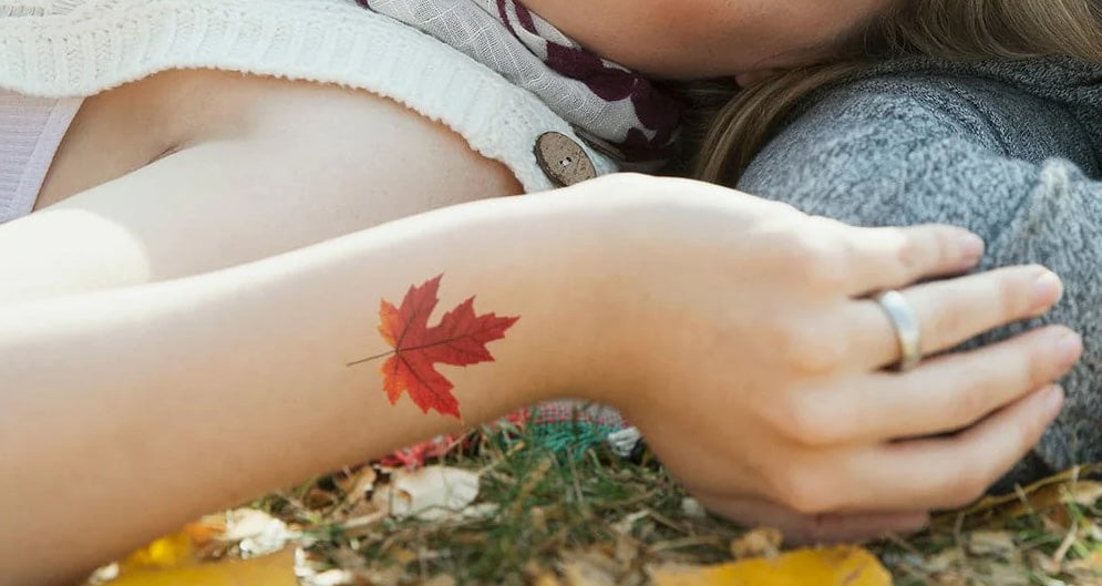 40 Stunning Temporary Fall Tattoos To Embrace The Essence Of Autumn