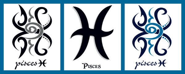 Zodiac sign temporary tattoos