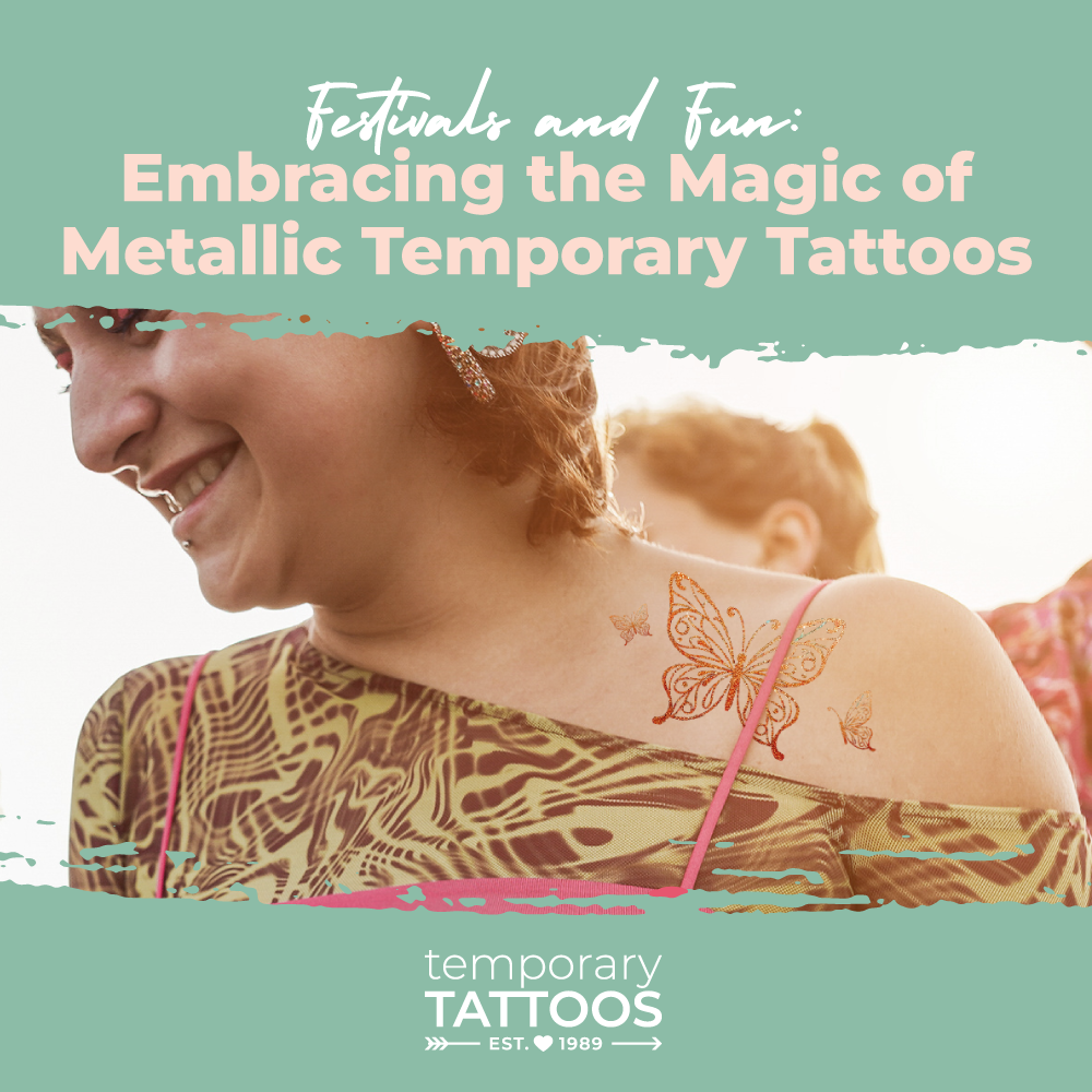 Embracing the Magic of Metallic Temporary Tattoos