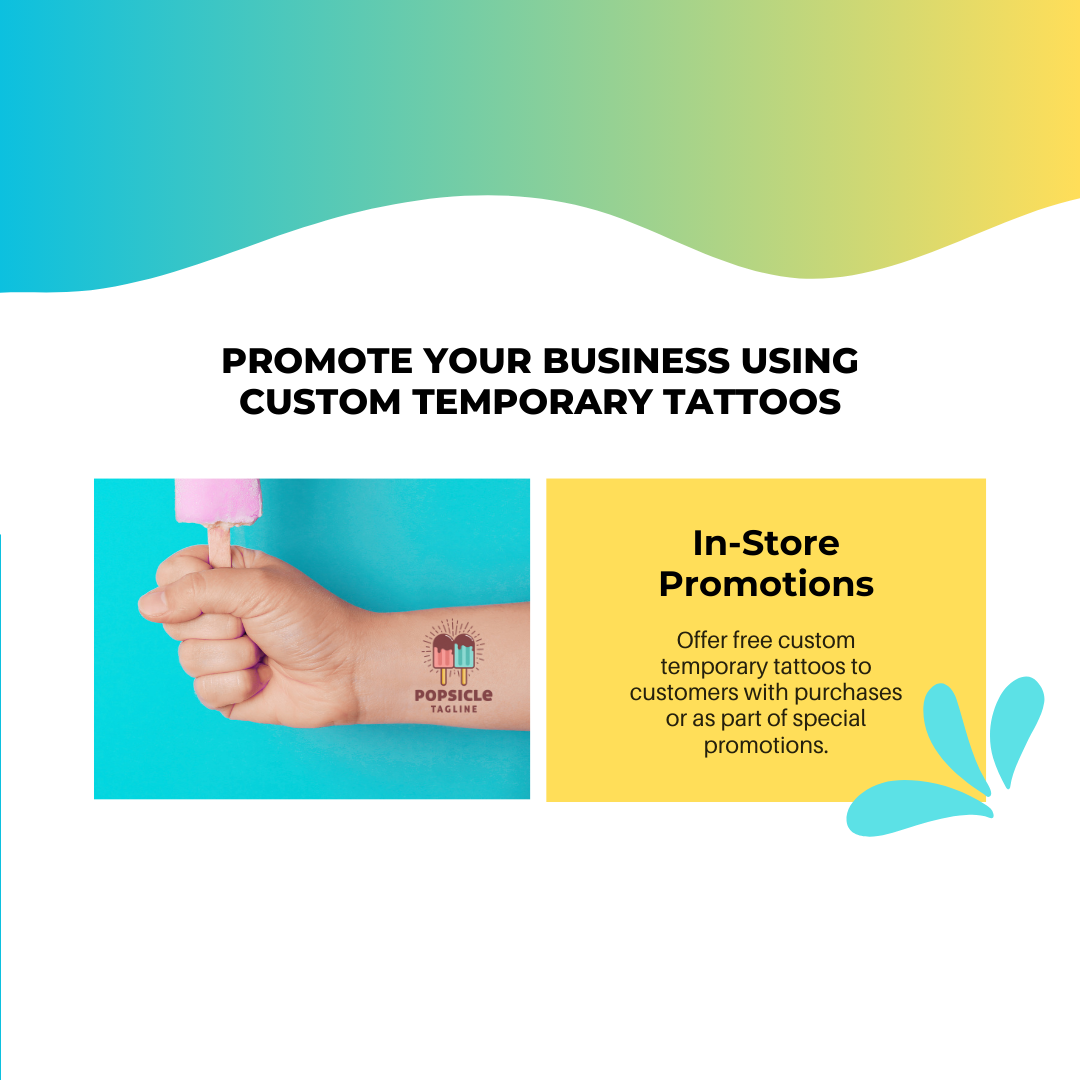 10 Ways Small Businesses and Organizations Can Utilize Custom Temporary Tattoos
