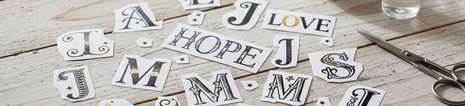 letter temporary tattoos