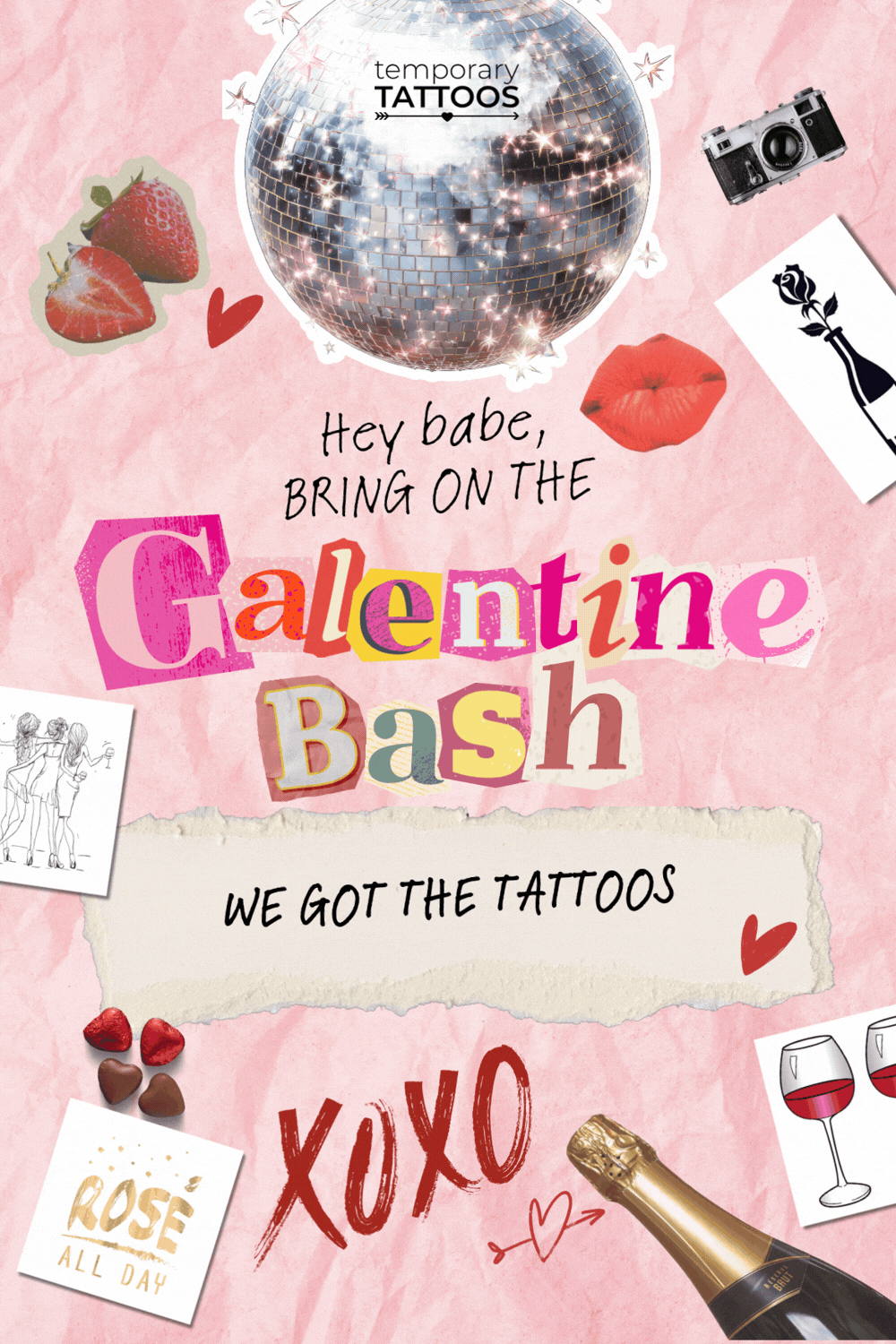 Galentines day tattoos