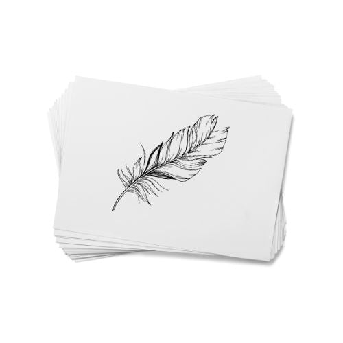 Feather Temporary Tattoos