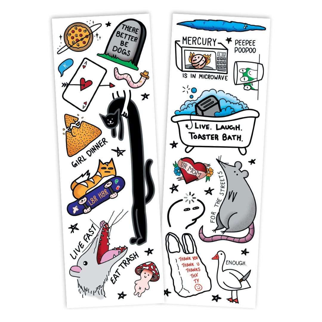 Ignorant Temporary Tattoos