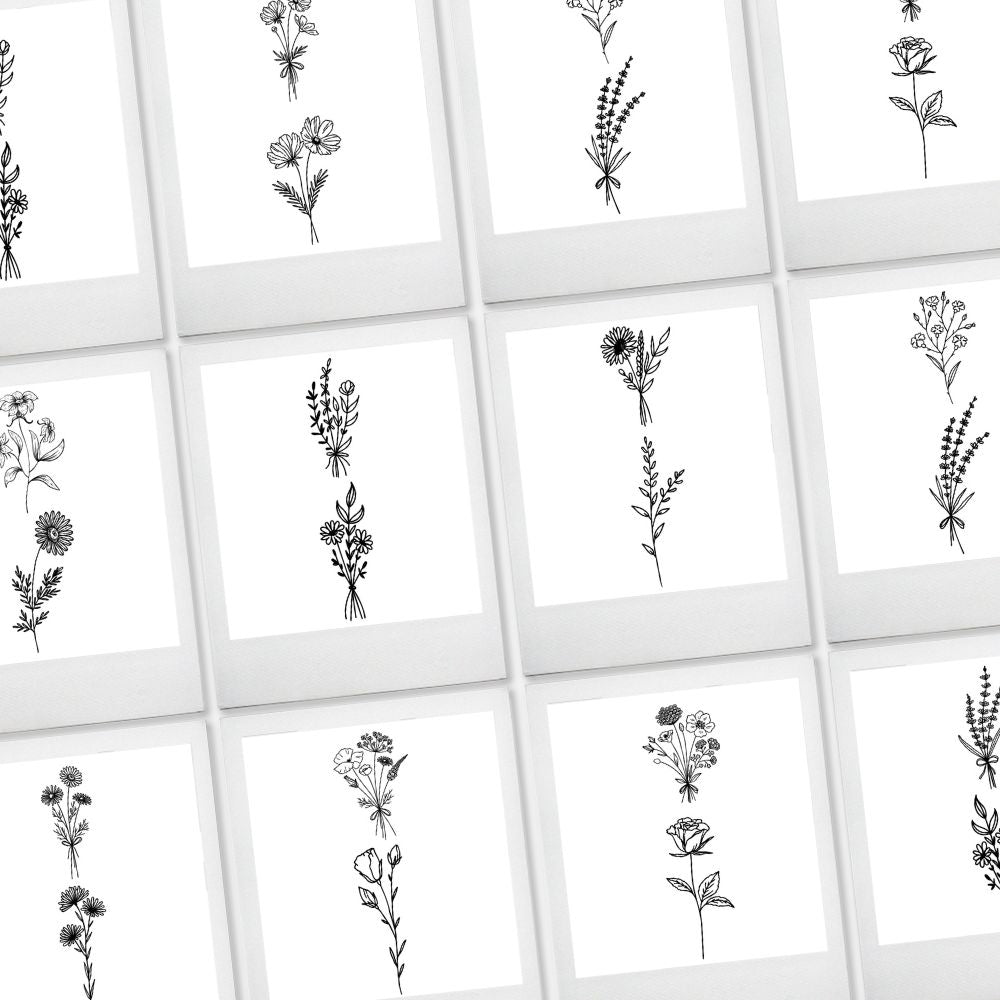 Trending Fine Line Temporary Tattoos