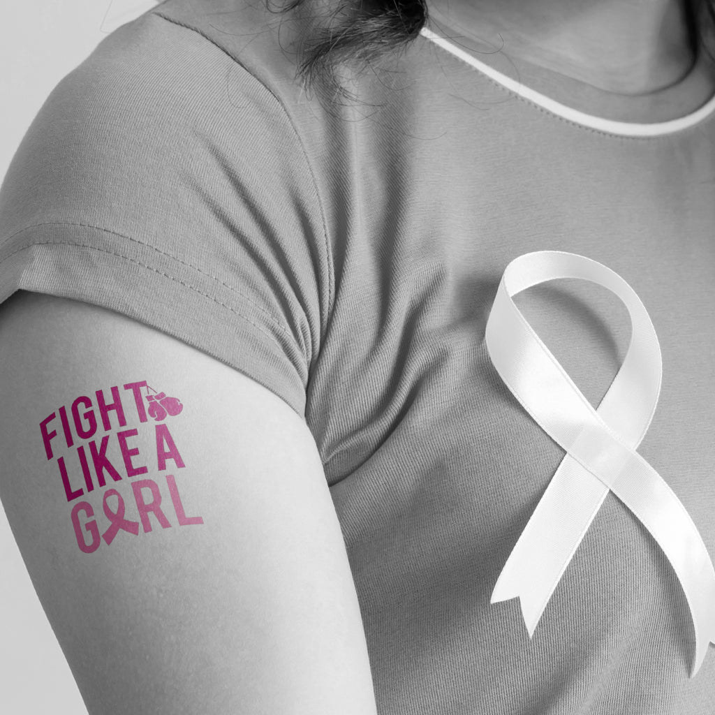 Breast Cancer Awareness Temporary Tattoos
