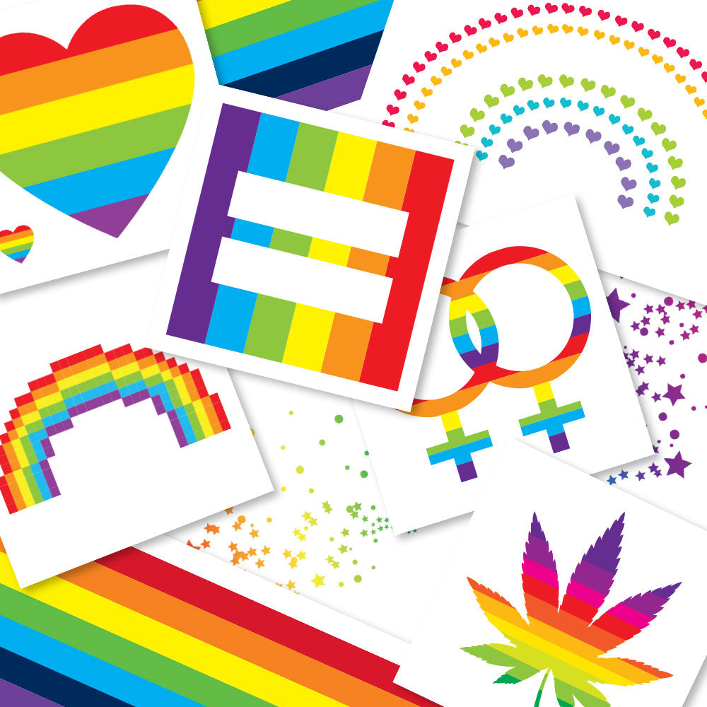 Pride Temporary Tattoos
