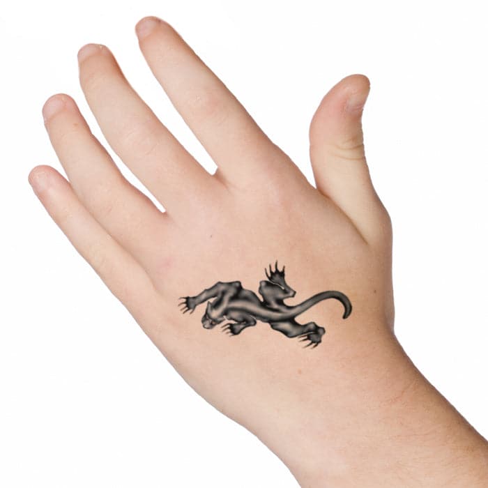 Prowling Panther Temporary Tattoo 2 in x 2 in