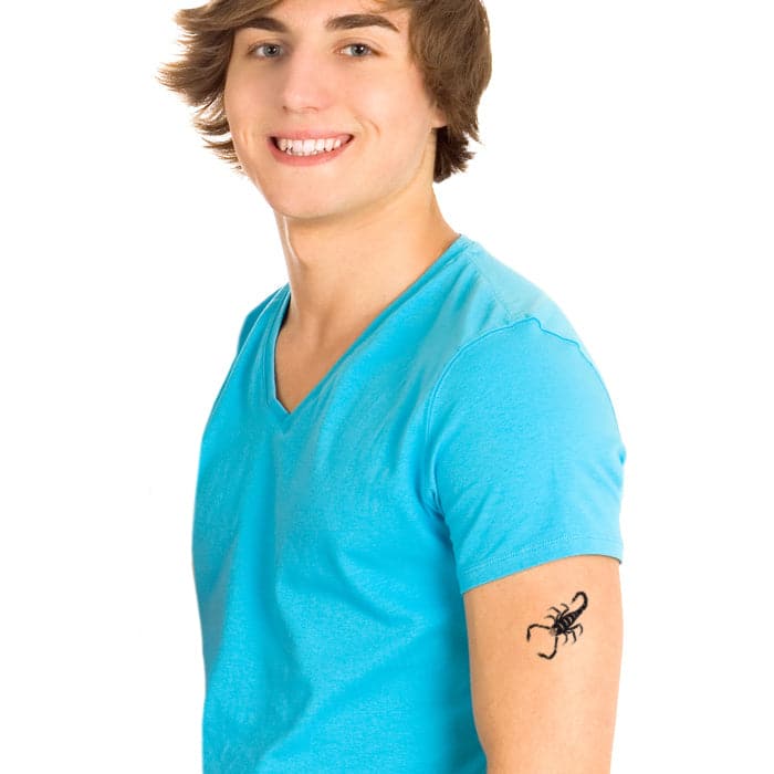 Scorpion Temporary Tattoo 2 in x 2 in