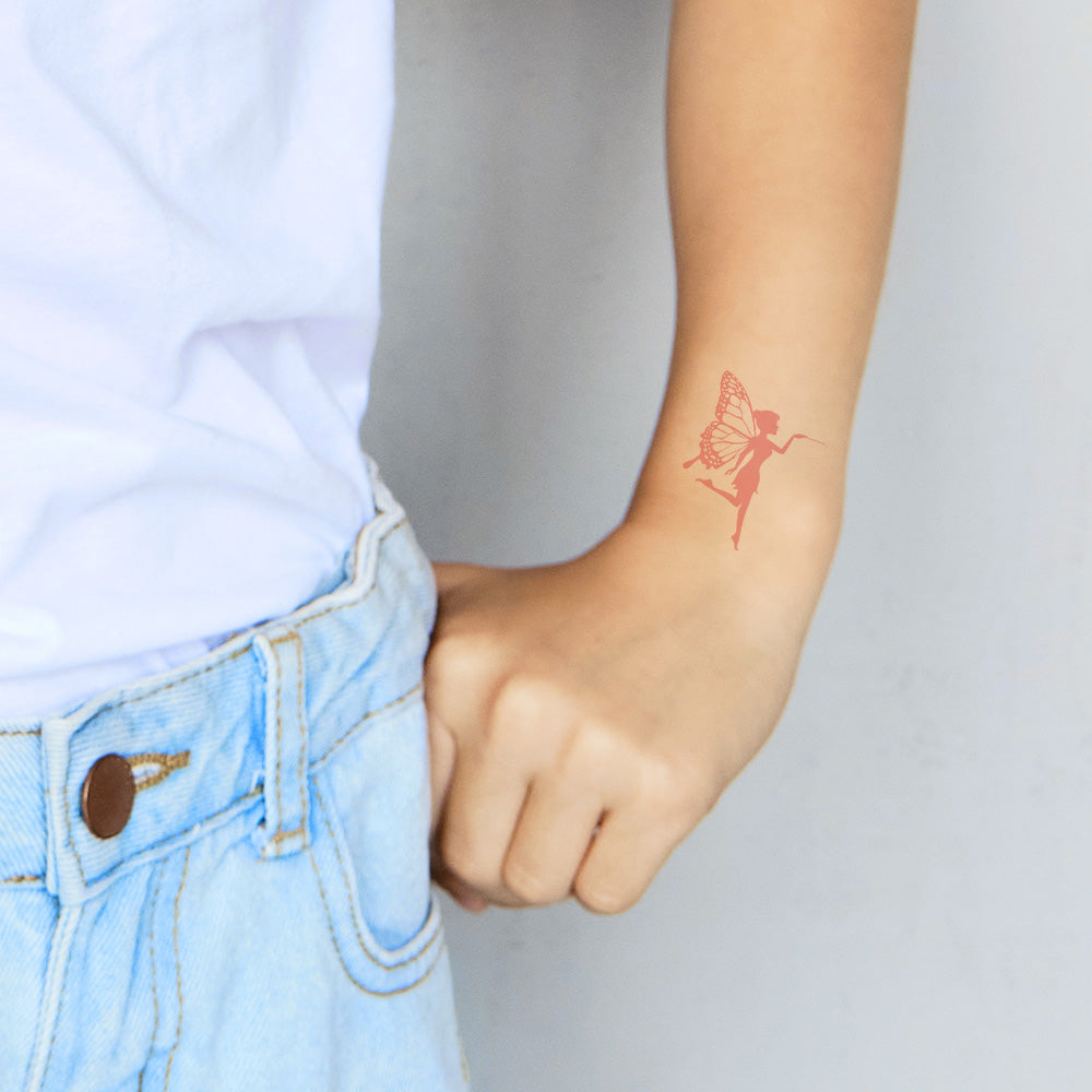 Butterfly Fairy Temporary Tattoo 2.5 in x 3 in