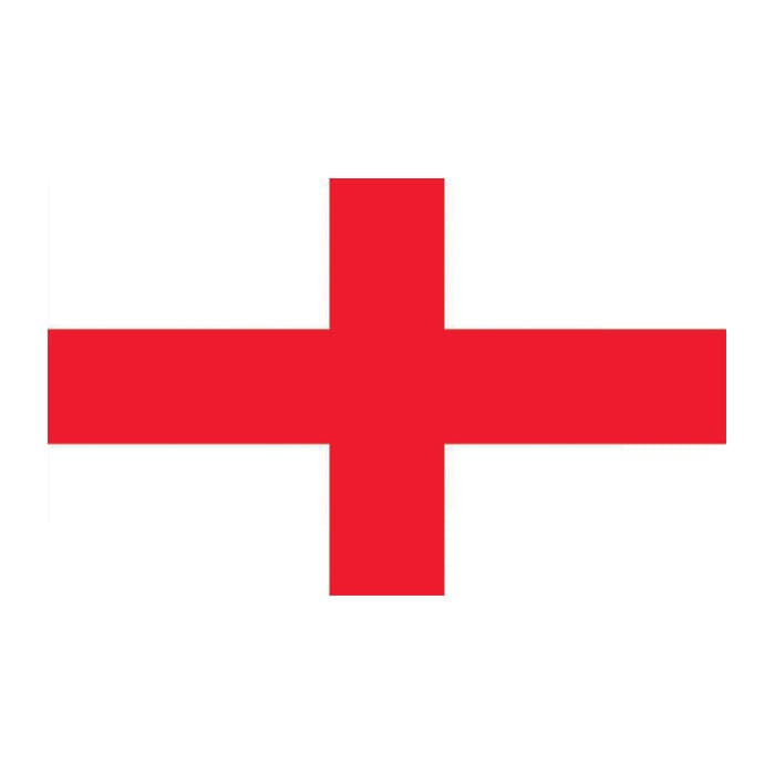 England Temporary Tattoo 2 in x 1.5 in