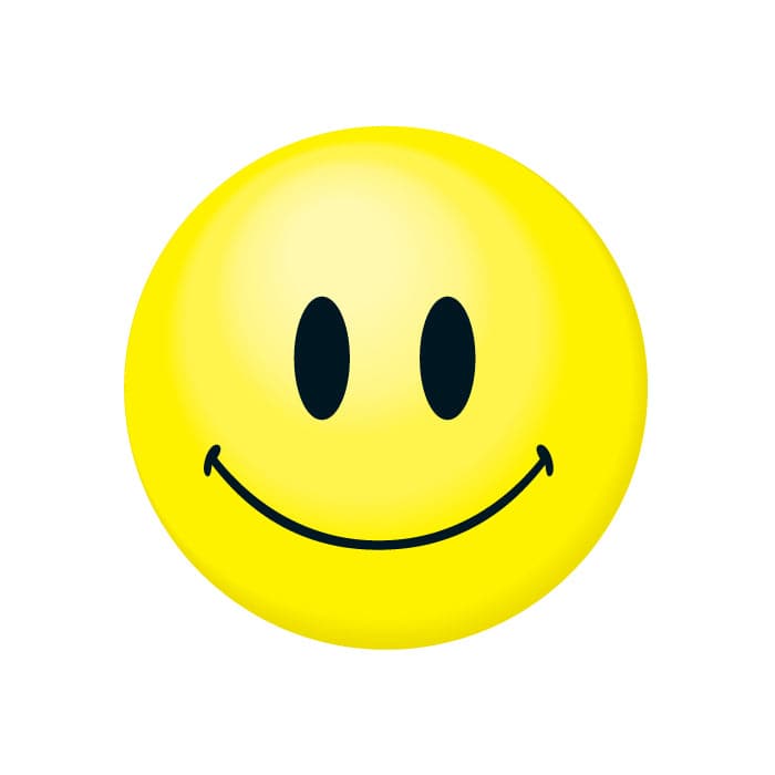 Smile Temporary Tattoo 2 in x 2 in