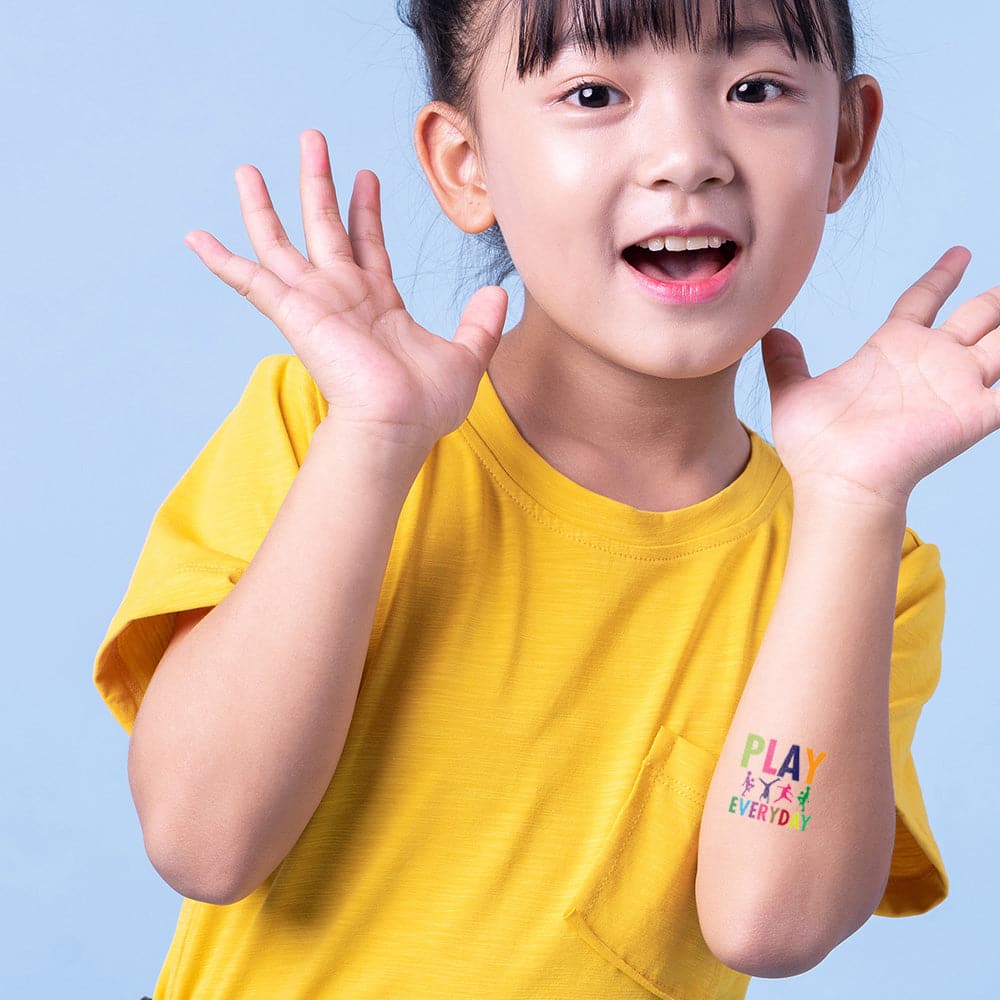Play Everyday Temporary Tattoo 2 in x 2 in