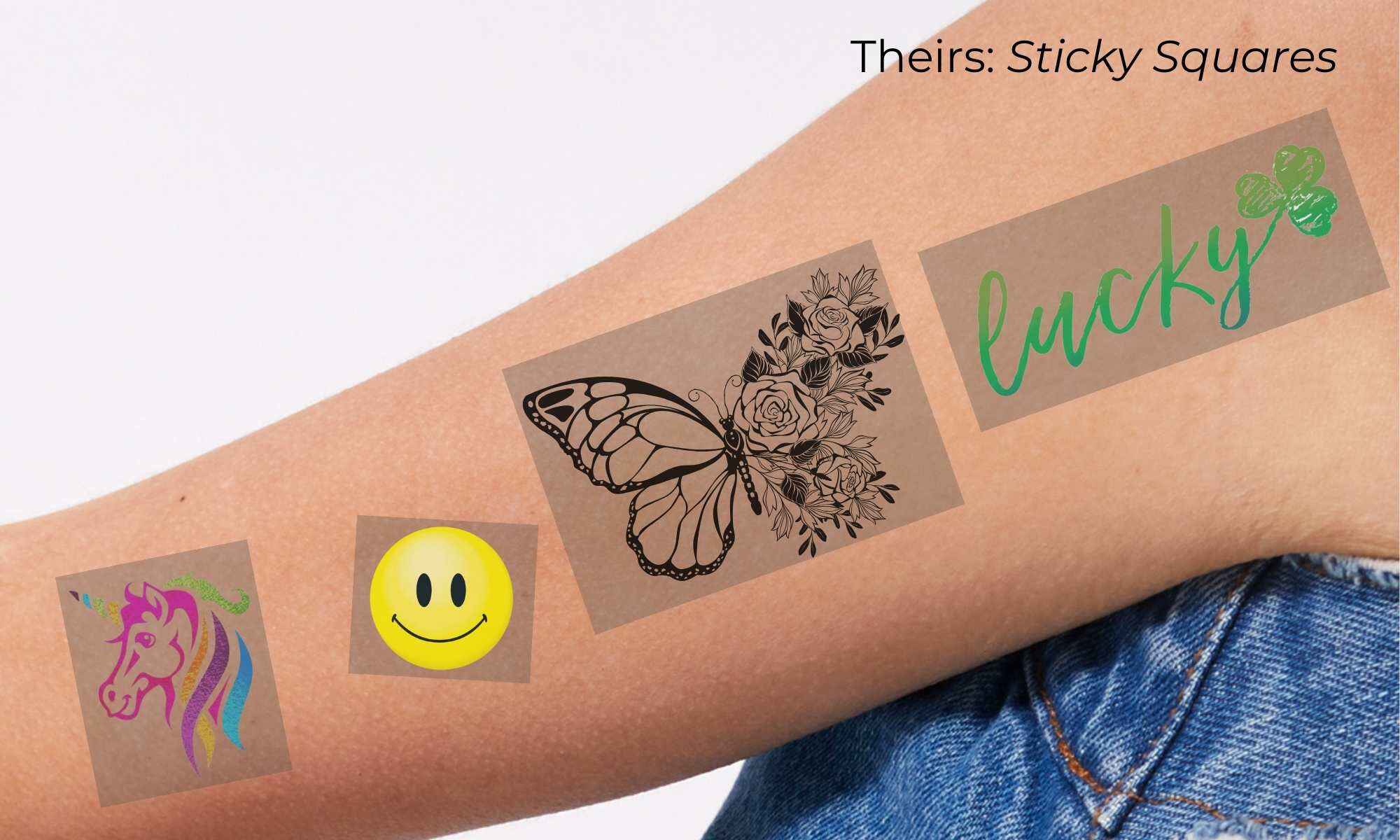 Sticky Temporary Tattoo Adhesive