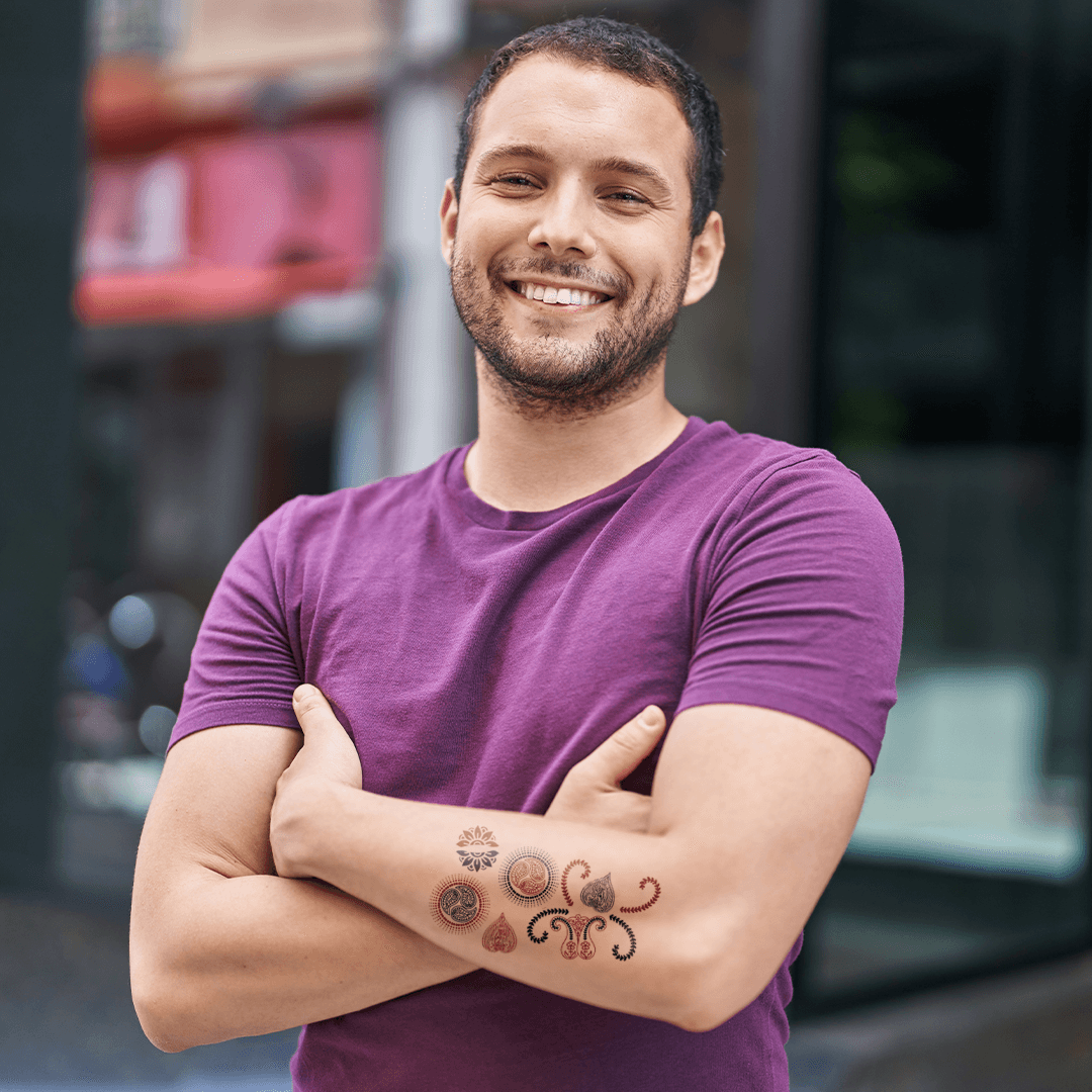 Henna: Lavish Temporary Tattoos 6 in x 4.5 in