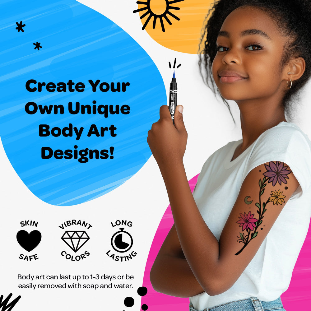 Crayola Temporary Tattoo Markers
