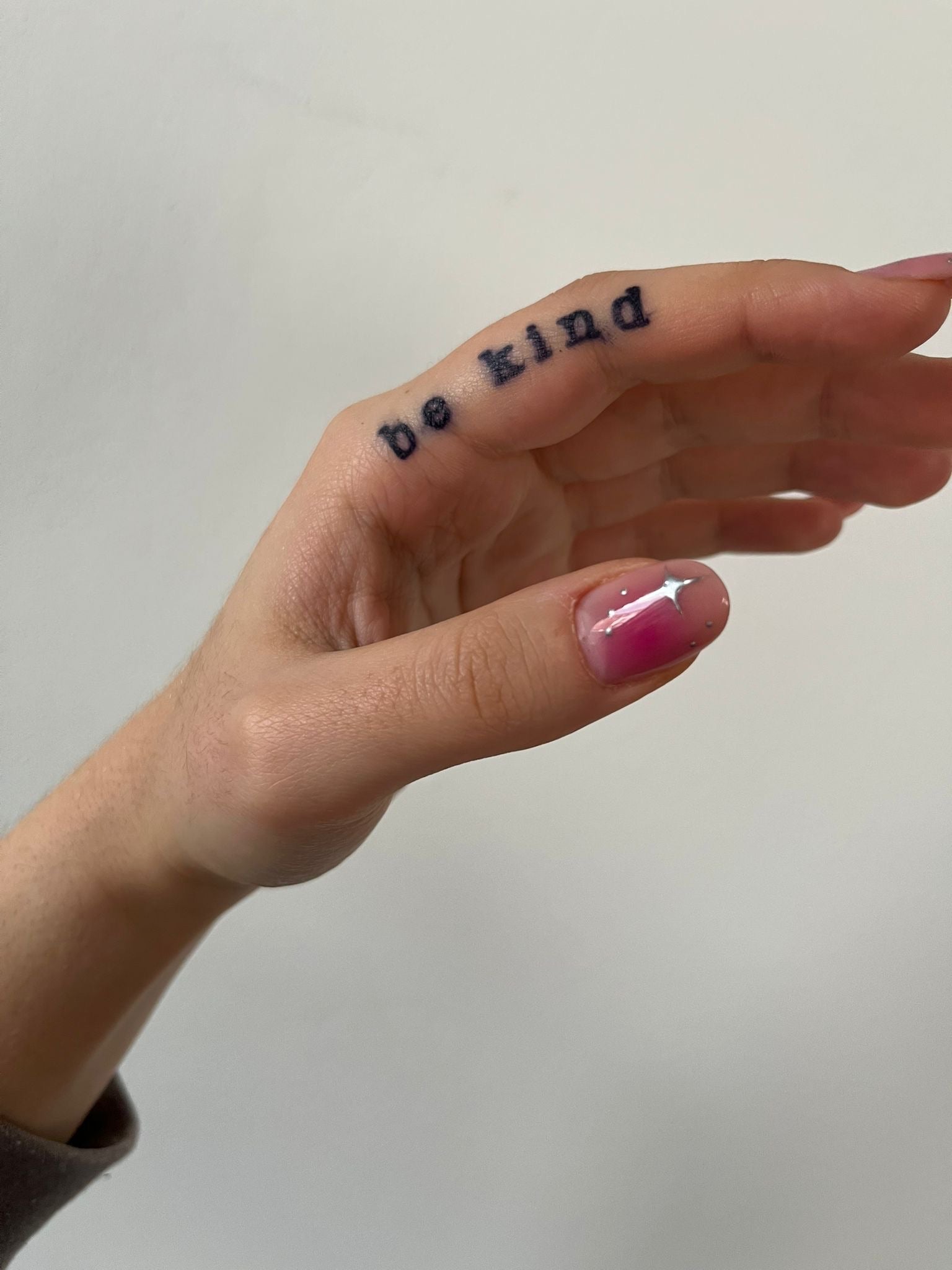Be Kind Fake Tattoo