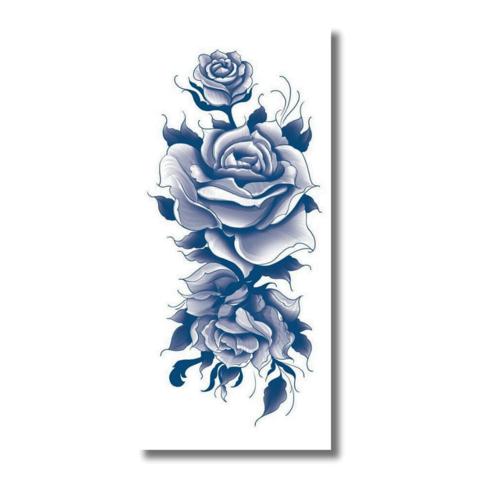 Classic Blue Roses Sleeve