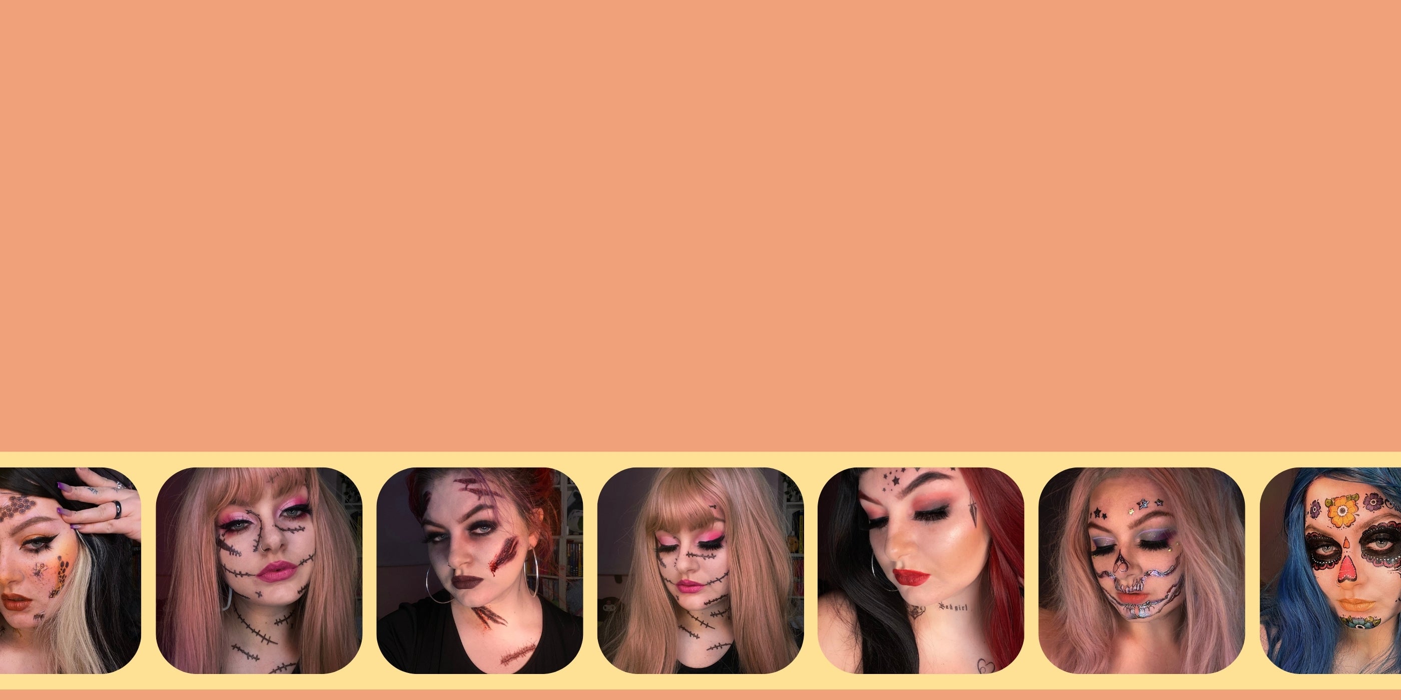 Halloween Costume Temporary Tattoos