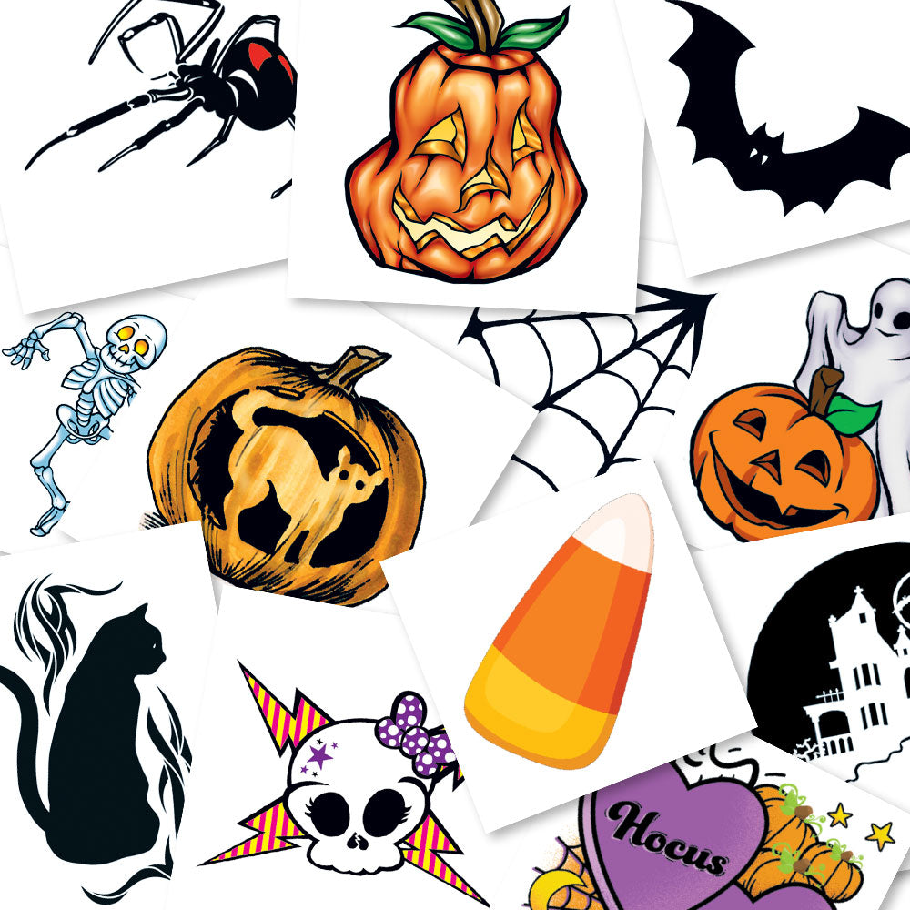 Halloween Temporary Tattoos