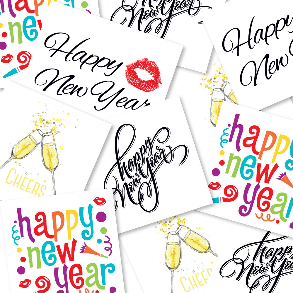 New Years Temporary Tattoos