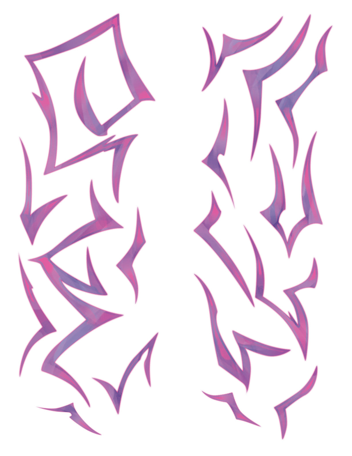 K-POP Demon Costume Temporary Tattoo