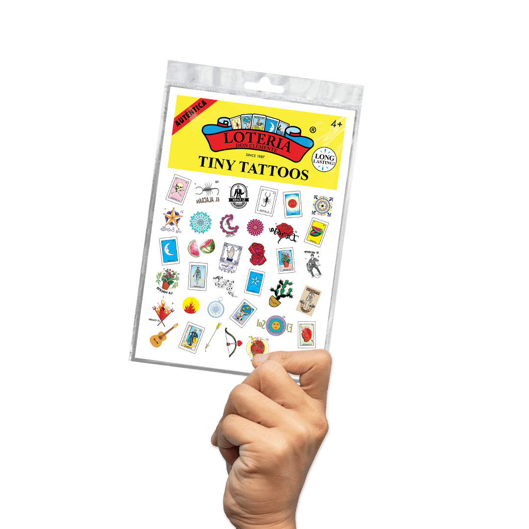 Loteria FrÃ¡gil Tiny Tattoo 35pc Variety Pack