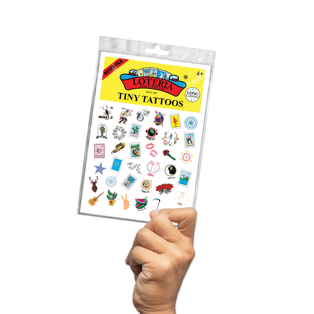 Loteria Bravo Tiny Tattoo 35pc Variety Pack