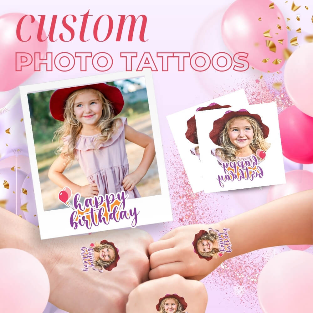 Photo Temporary Tattoo