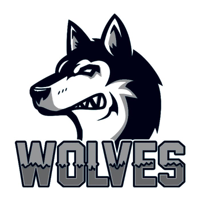 Wolves Temporary Tattoo 2 in x 2 in