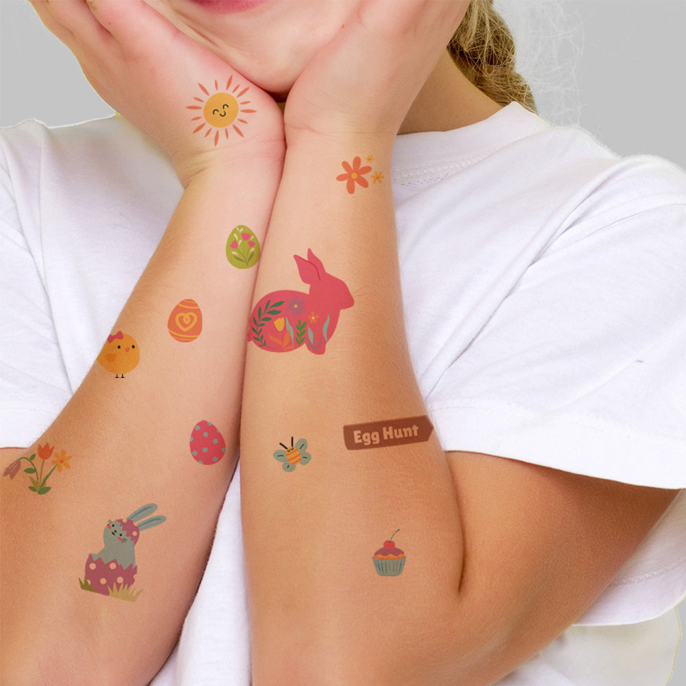 Easter Egg Tattoos 4 in x 6 in