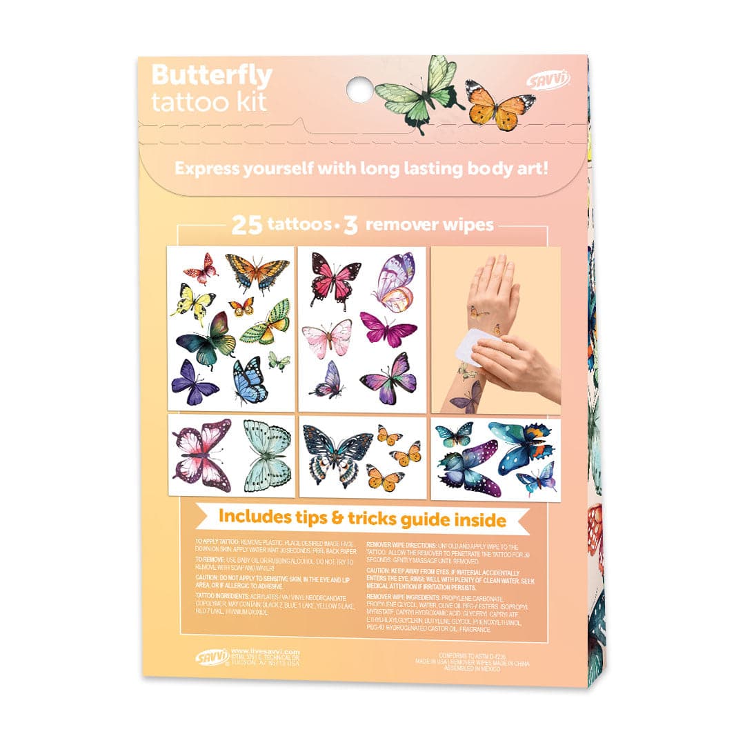 Butterfly Tattoos by Savvi