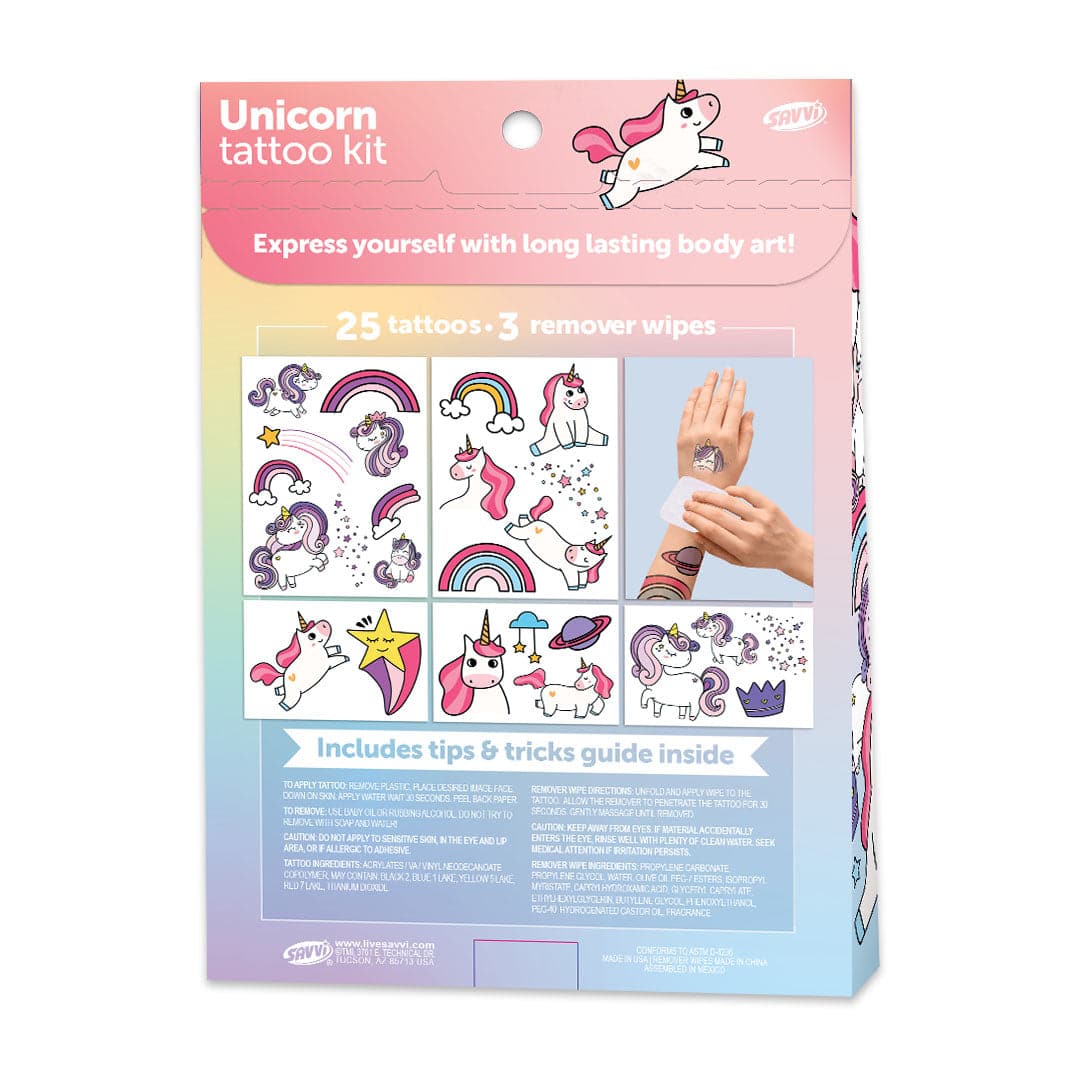 Unicorn Tattoos by Savvi