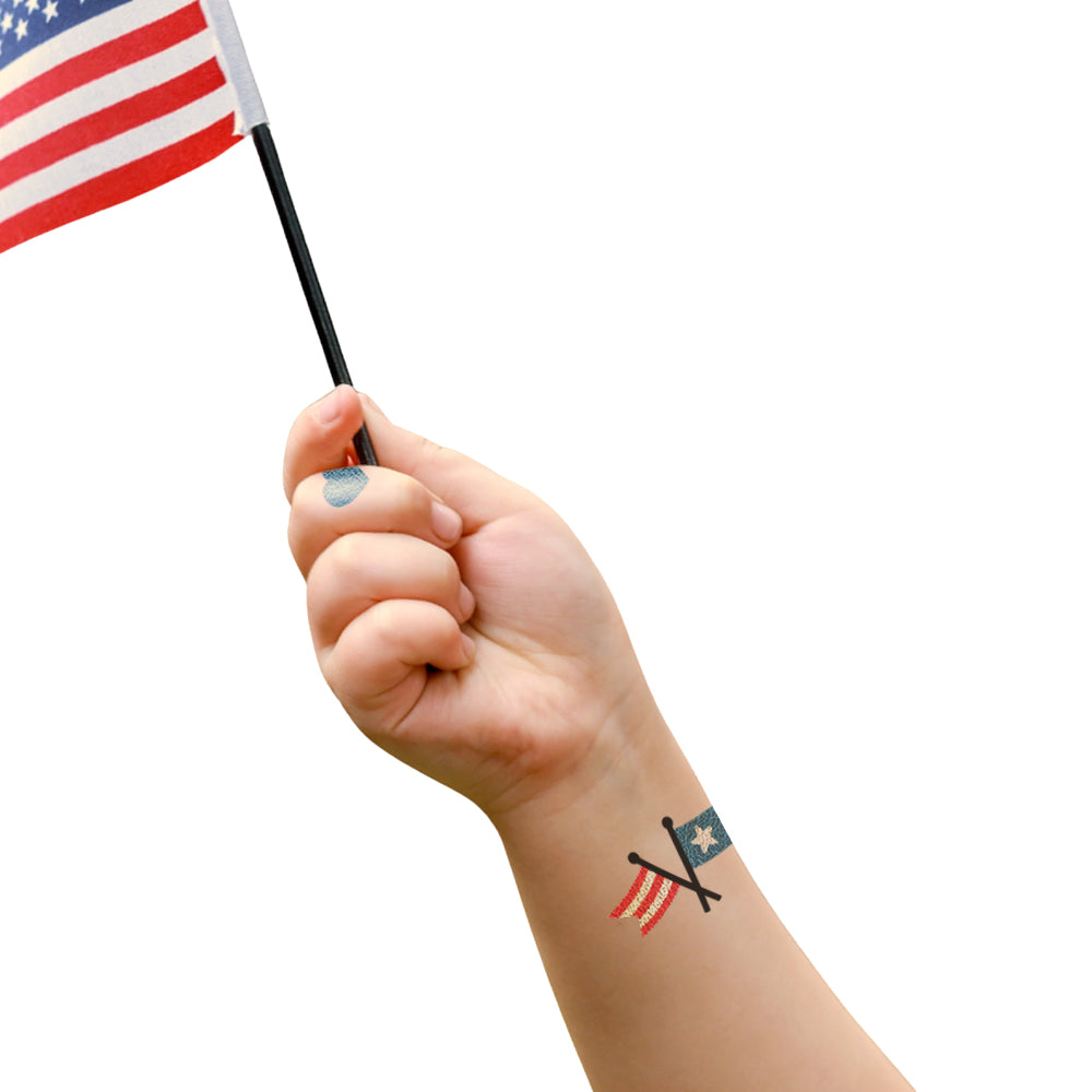 Americana Metallic Small Tiny Tats 35CT Assortment