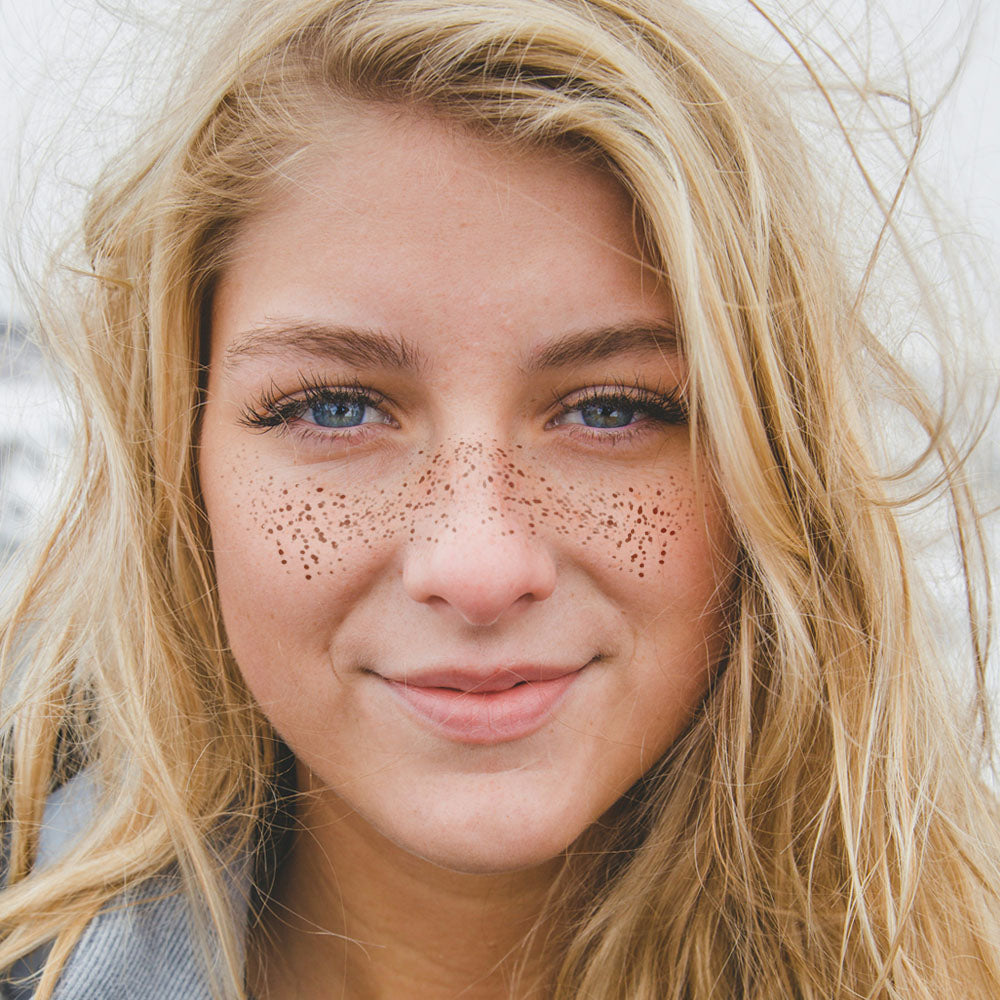 Natural Vibes Freckle Temporary Tattoos Party Pack 6 Tattoos Assortment