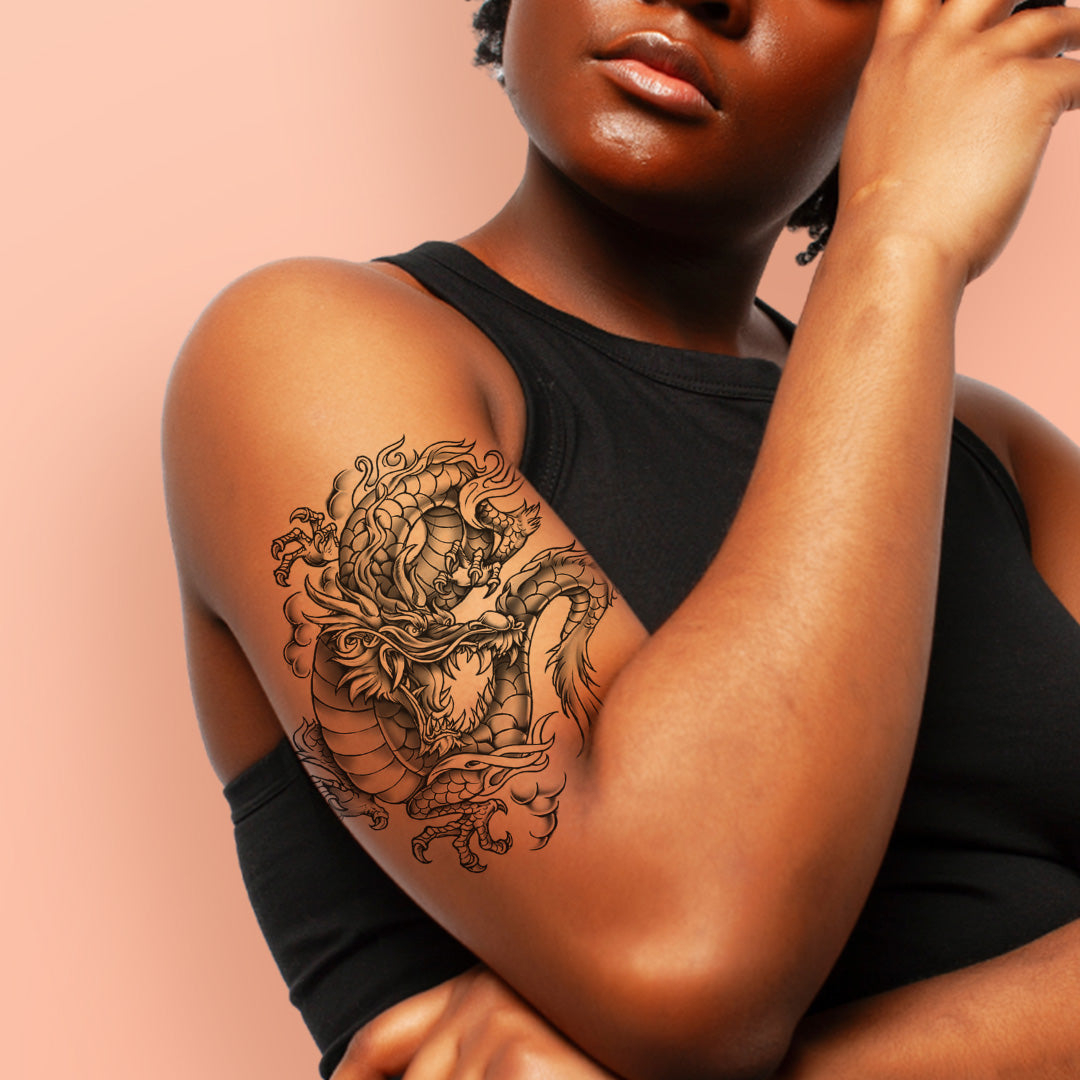 Dragon Temporary Tattoo