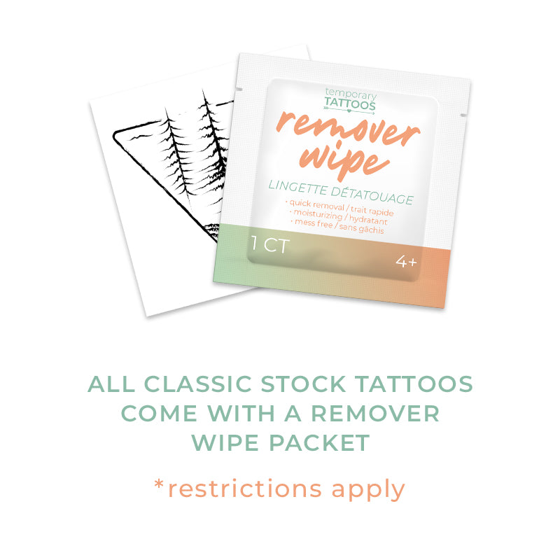 Temporary Tattoo Remover Wipe