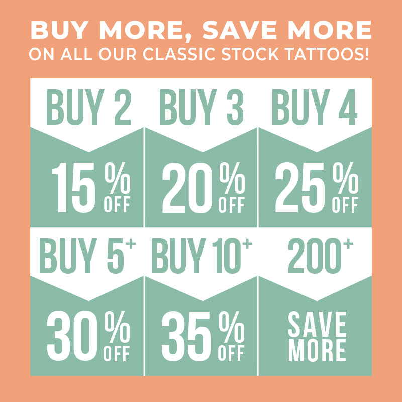 Bulk Temporary Tattoo Discount