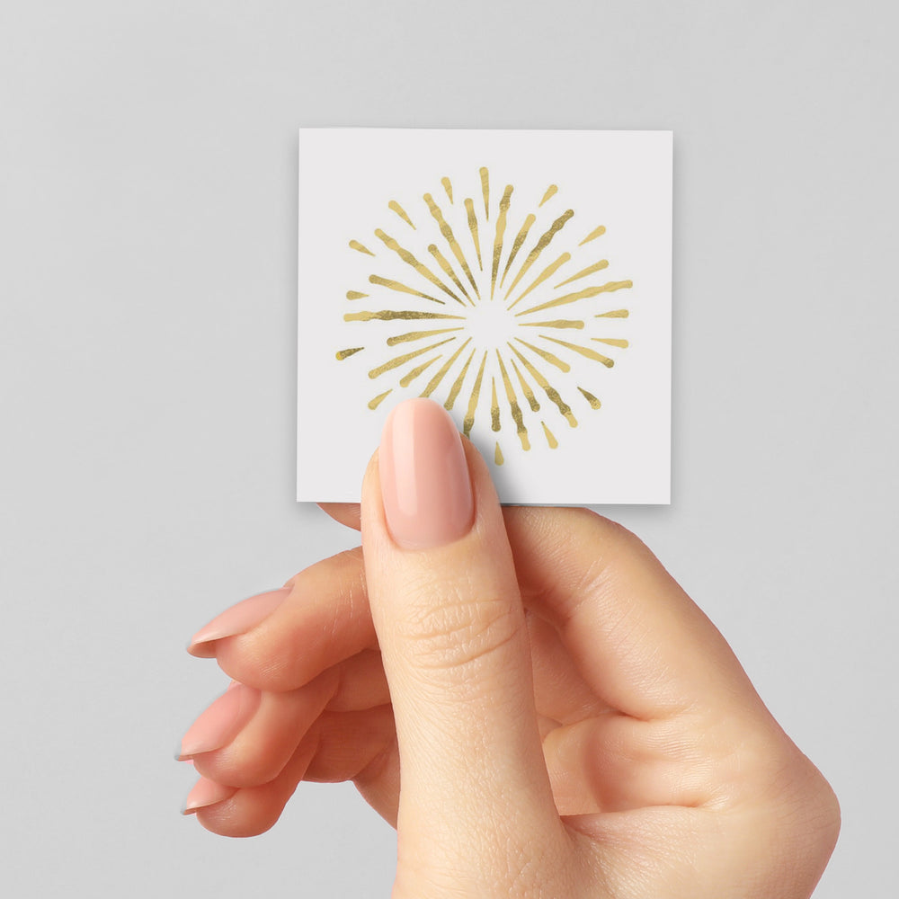 Metallic Custom Temporary Tatoo