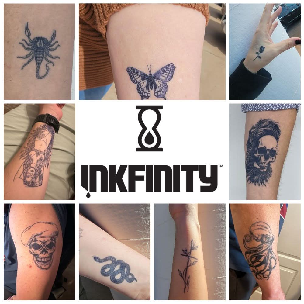 Semi-Permanent Custom Tattoo