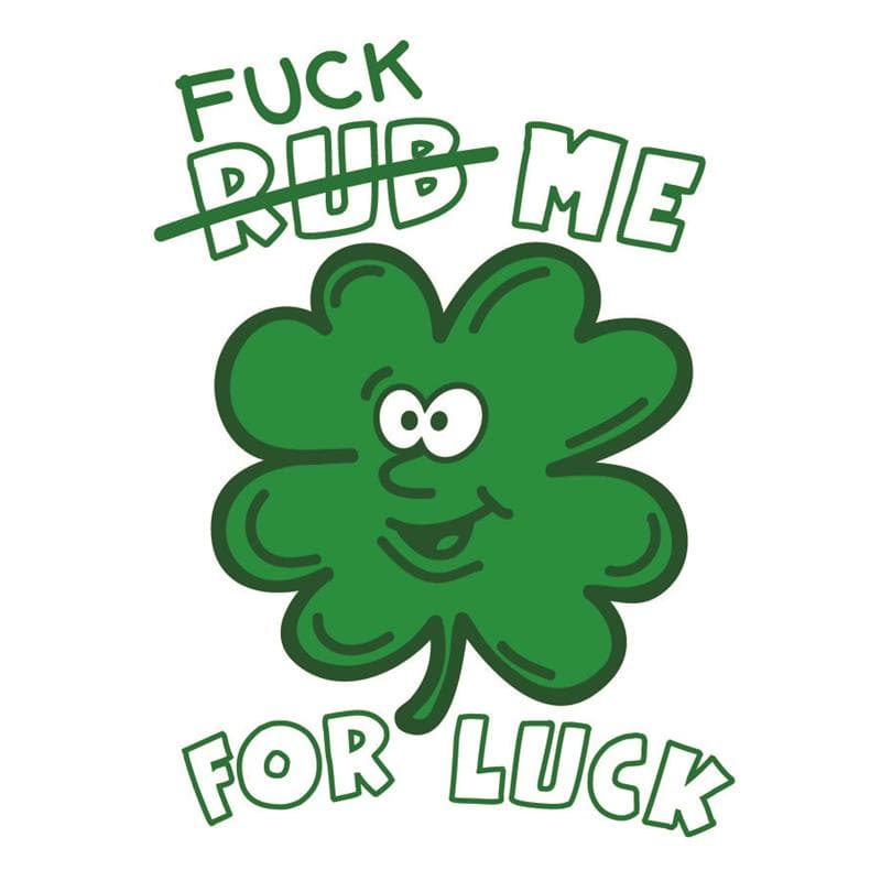 Funny St Patrick's Day Temporary Tattoo