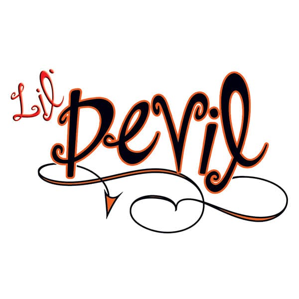 lil Devil temporary tattoo