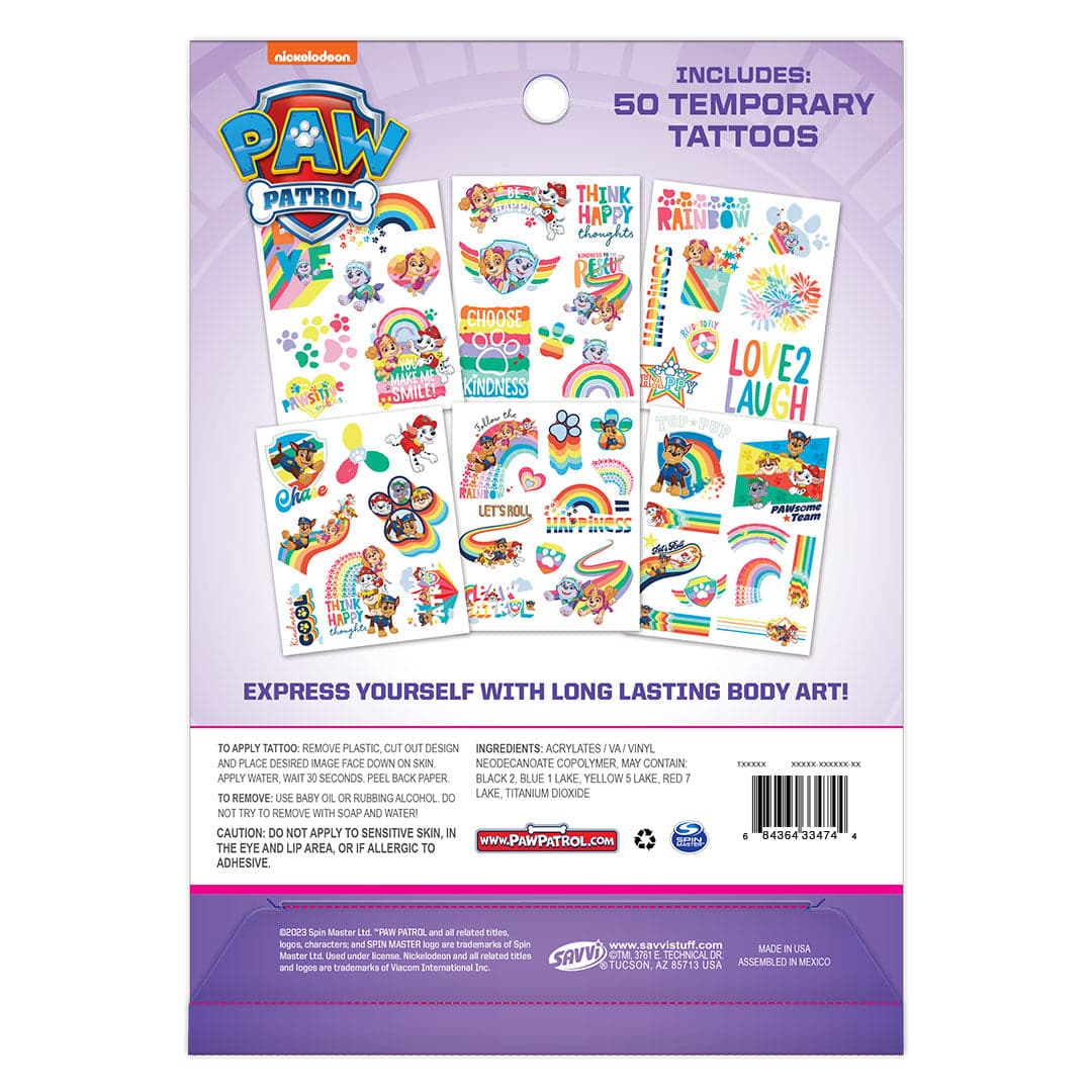 Paw Patrol Girl Tattoos