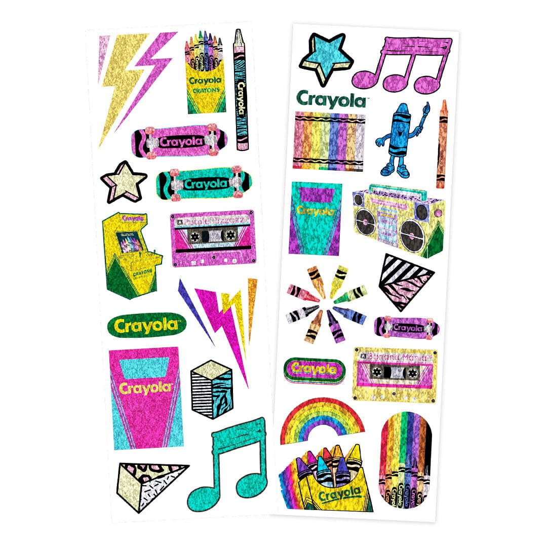 Crayola Retro Tattoo Sleeve Pouch