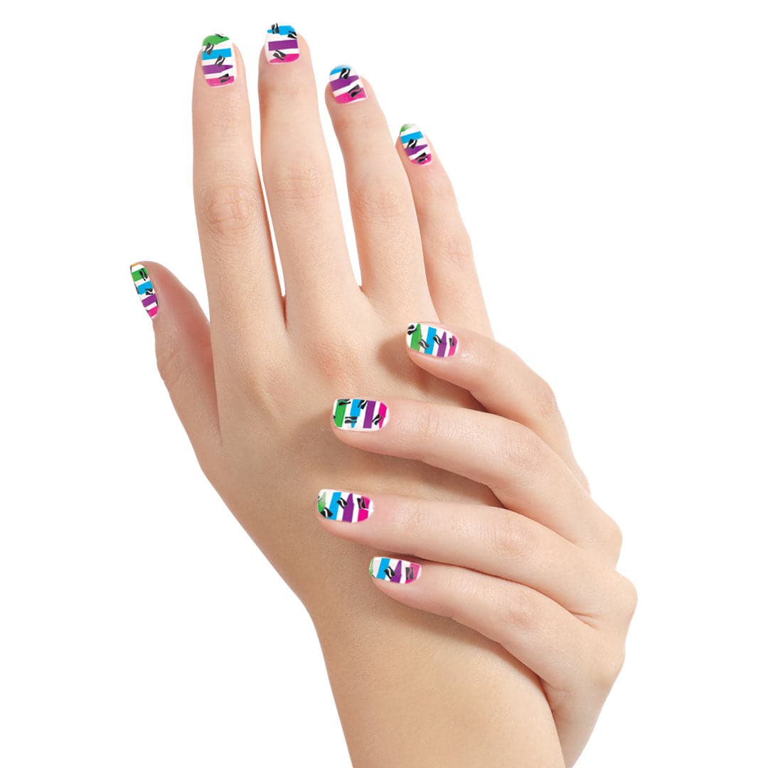 Crayola Retro Nail Tattoo Pouch