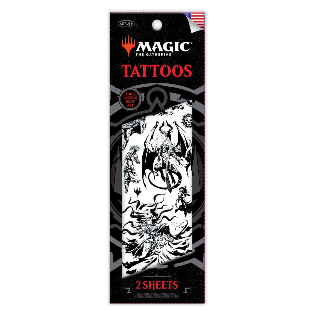 mtg tattoo cards Magic the Gathering Flash Tattoo Pouch