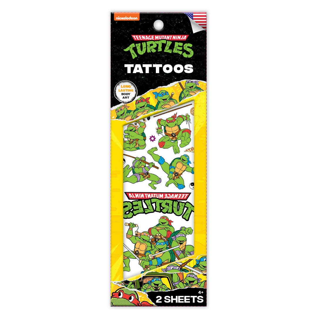 Teenage Mutant Ninja Turtles Temporary Tattoos