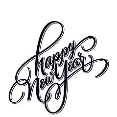 happy new year temporary tattoo