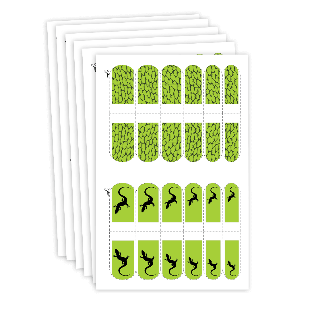 Manic Panic Electric Lizard Nail Tattoos