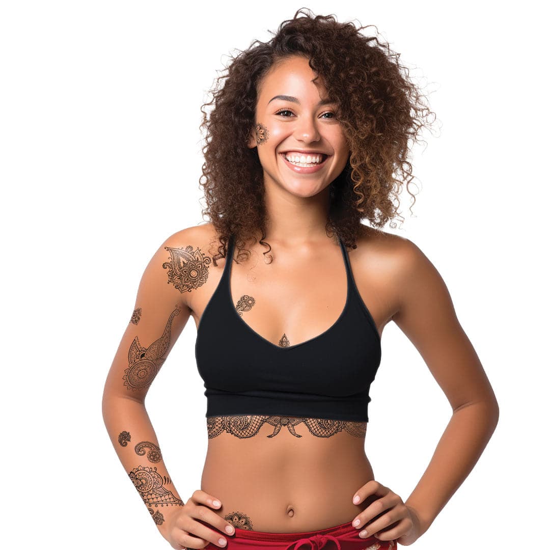 henna temporary tattoos